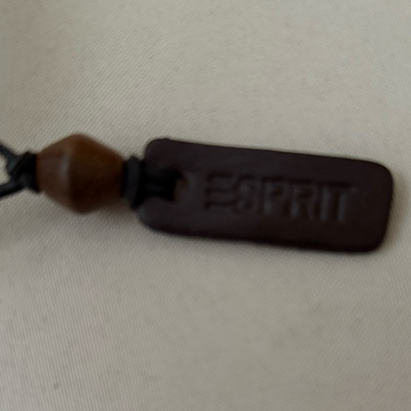 Esprit Black and Cream Woven Double Top Handle Bag - Picture 9 of 9